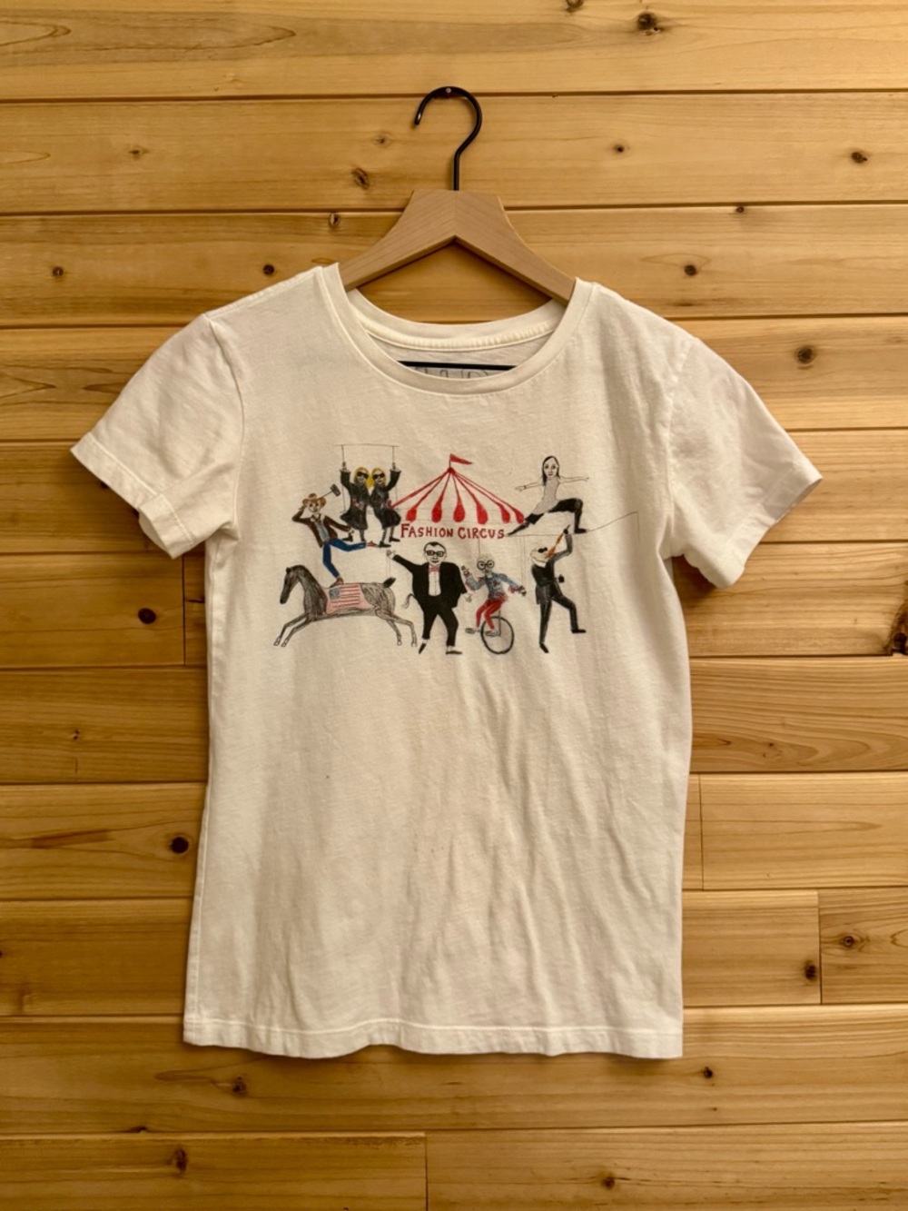Unfortunate Portraits XS Fashion Circus Crewneck Cotton Graphic T Shirt